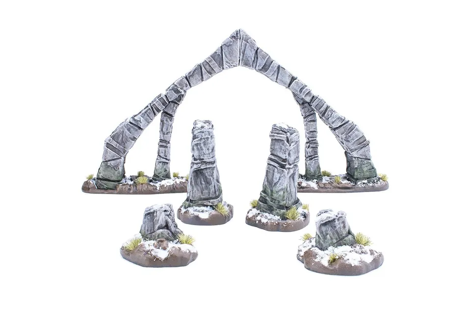 Modiphius Elder Scrolls Call to Arms Bleak Falls Barrow set terreno resina