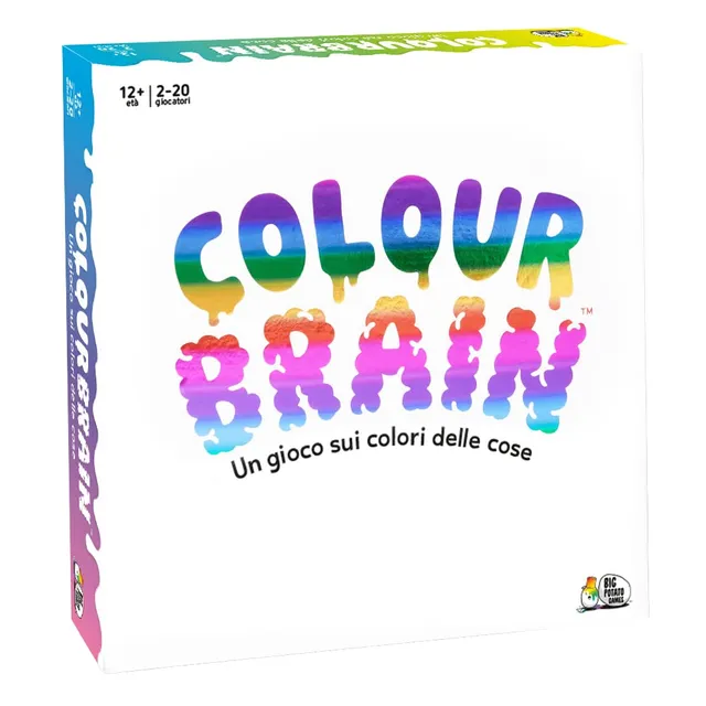 Asmodee Colourbrain gioco da tavolo quiz colori 2-20 giocatori