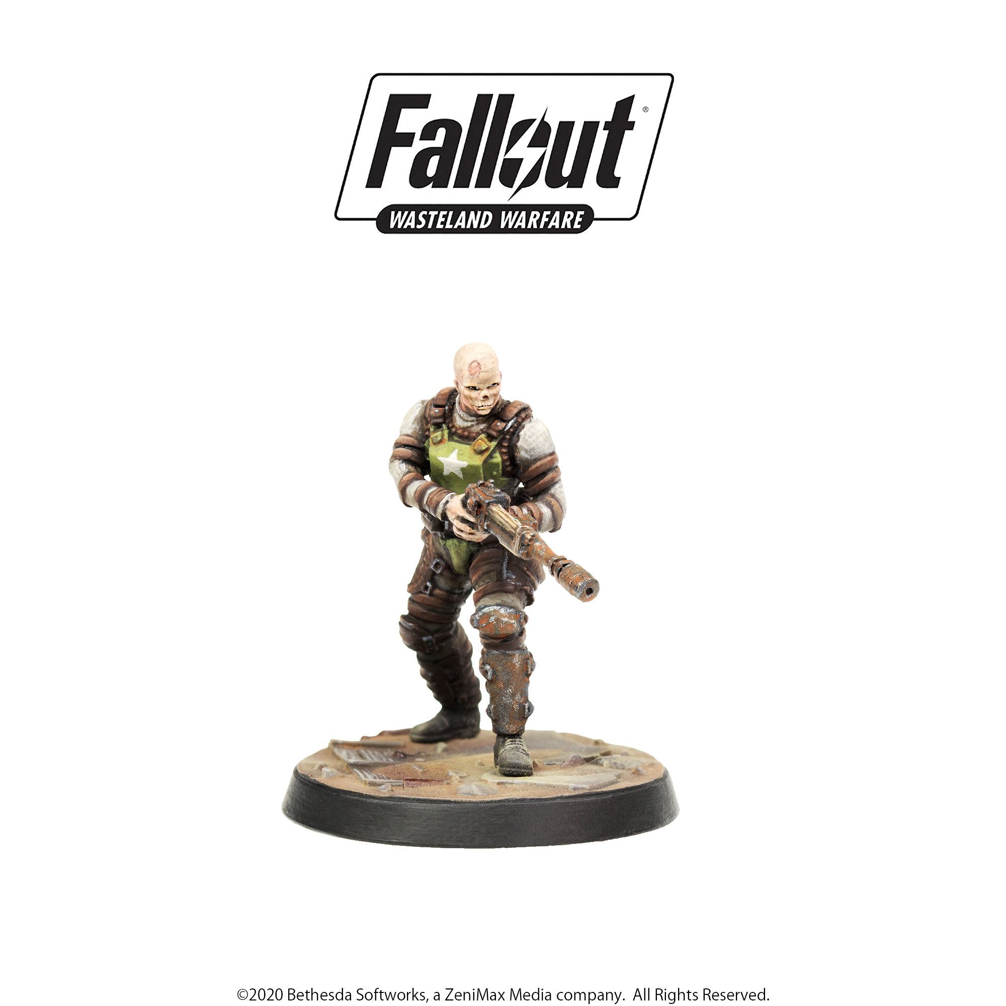 Modiphius Fallout Wasteland Warfare Raiders Sinjin Avery Ack Ack