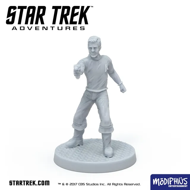 Star Trek TOS Landing Party Umano miniatura STL 32mm
