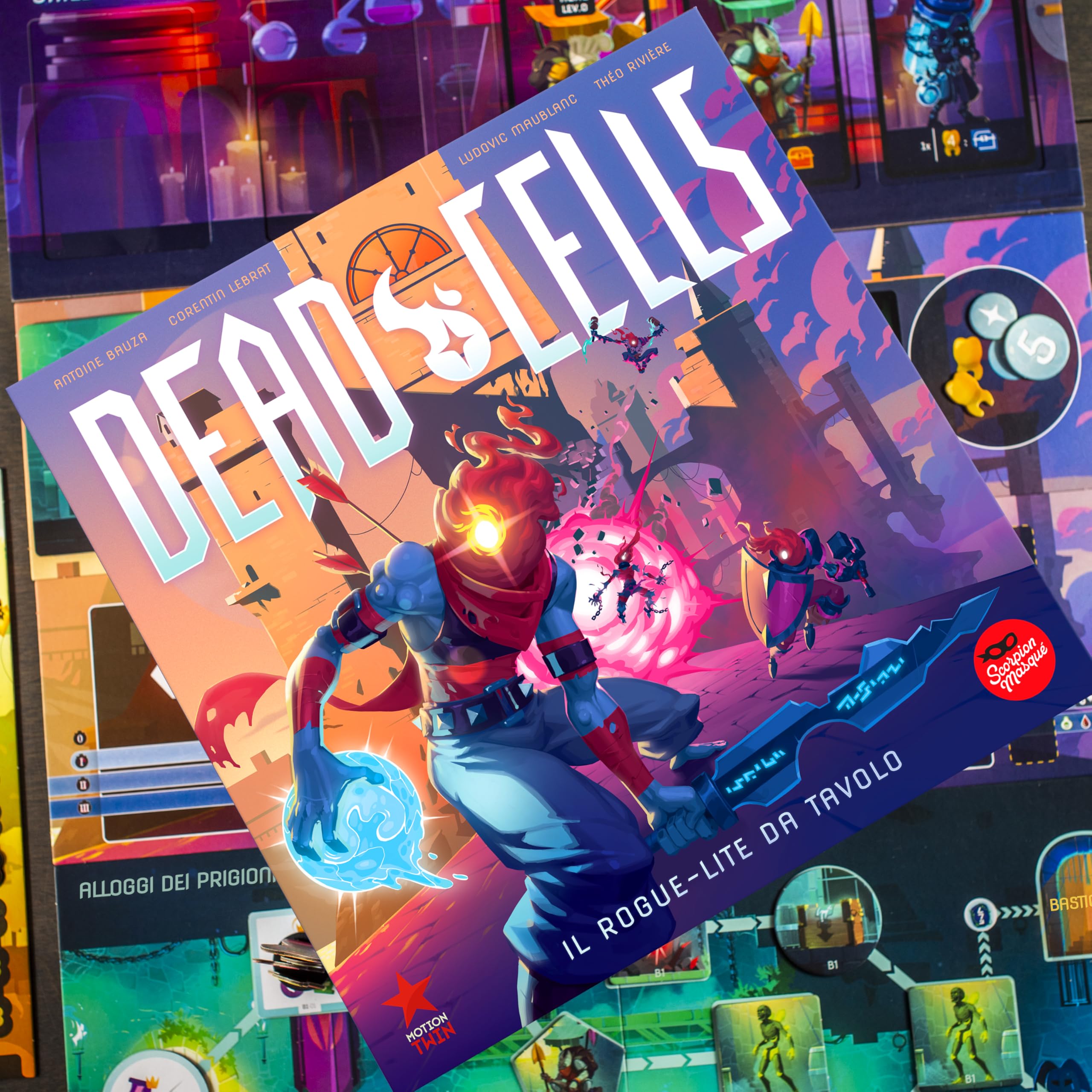 Asmodee Dead Cells gioco da tavolo cooperativo rogue-lite italiano
