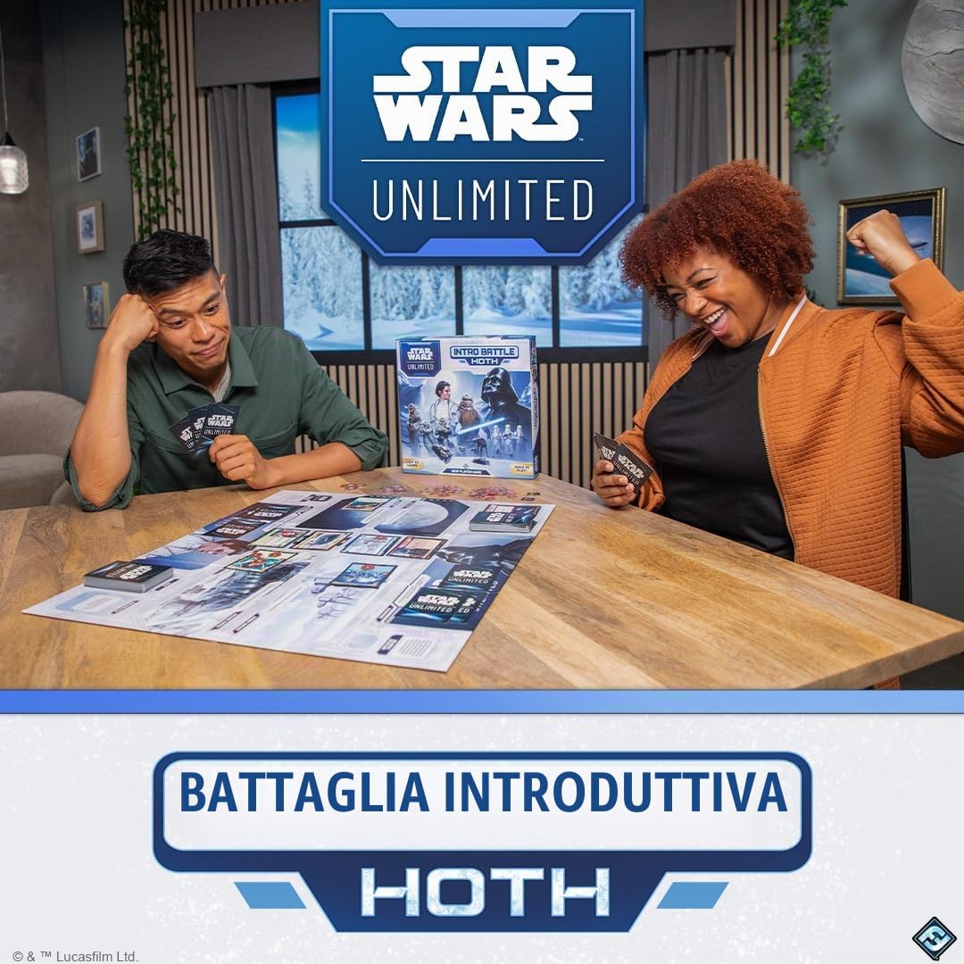 Star Wars: Unlimited Intro Battle Hoth Set Iniziale Carte Italiano