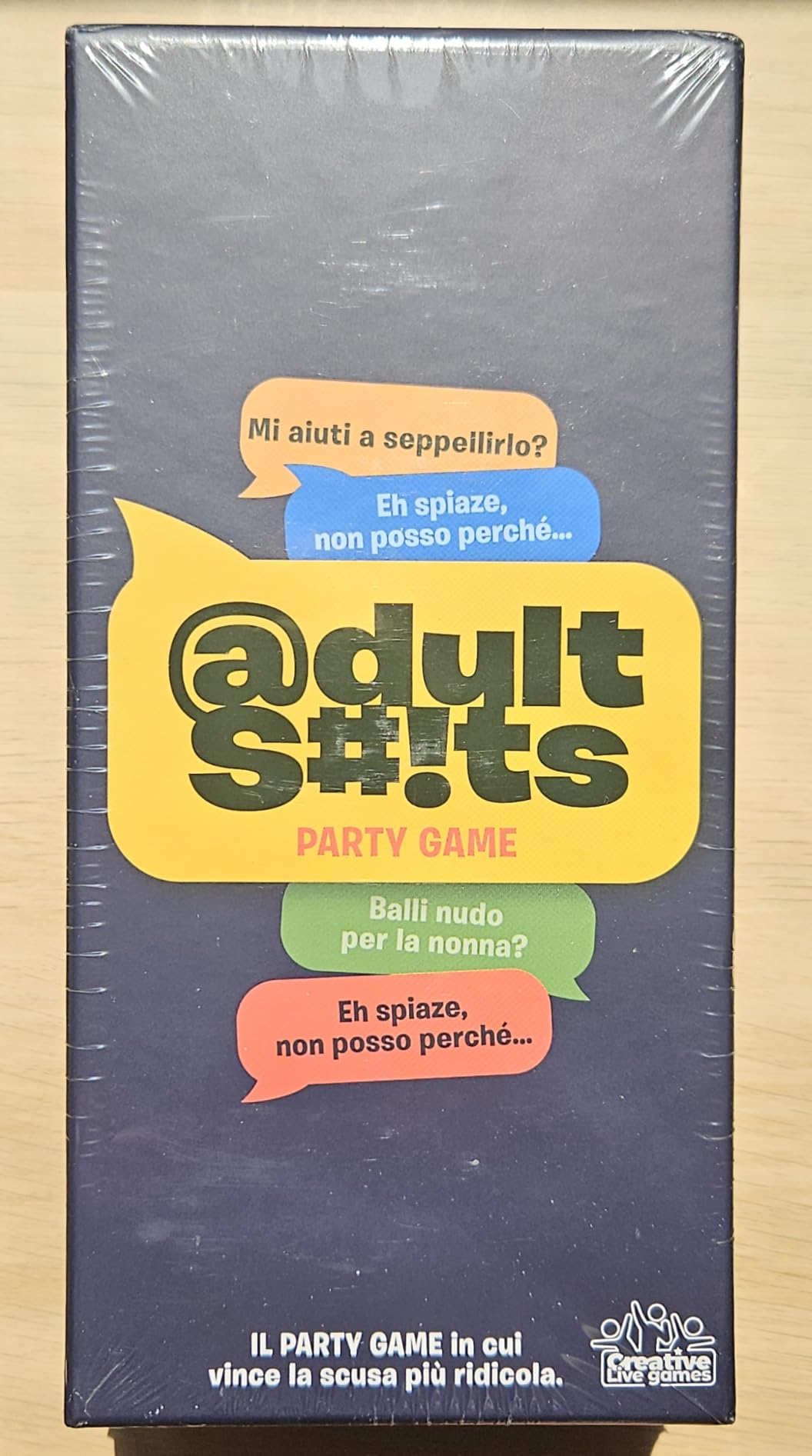 Asmodee Adult Shits carte party game edizione italiana 18+ 3-6 giocatori