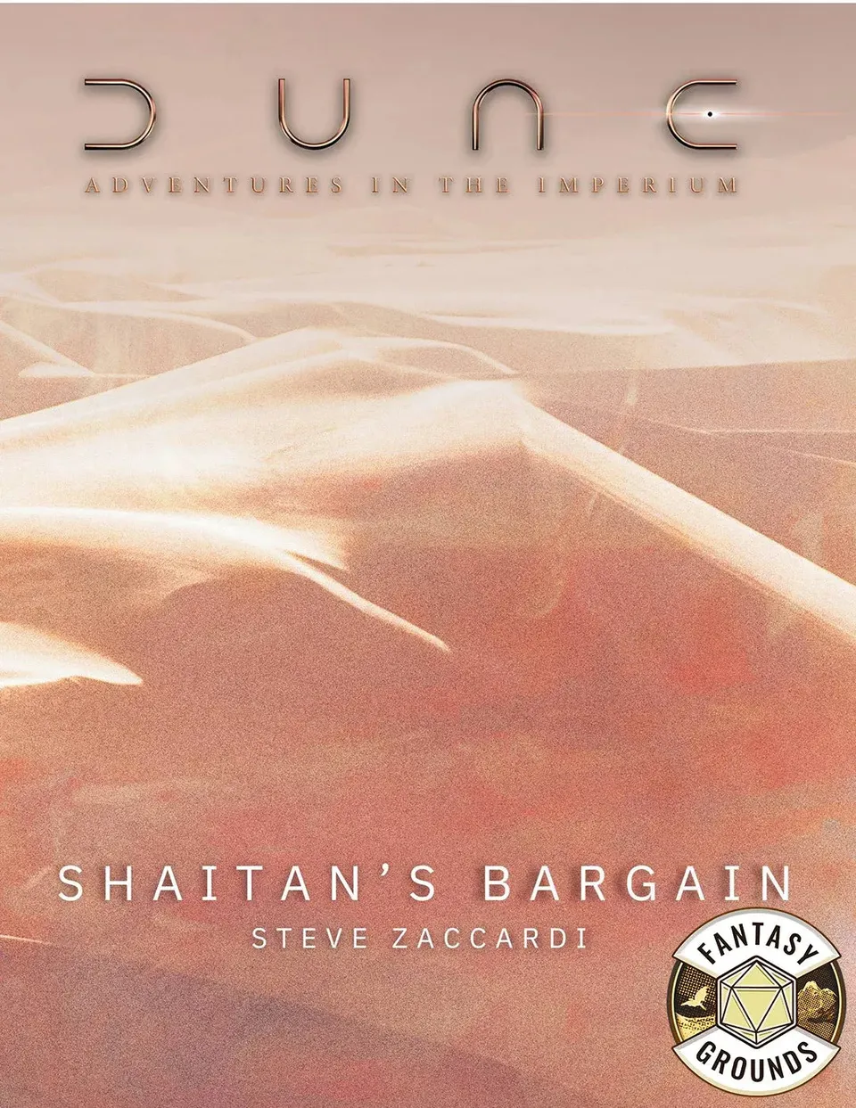 Modiphius Dune Shaitan's Bargain Avventura Fantasy Grounds VTT