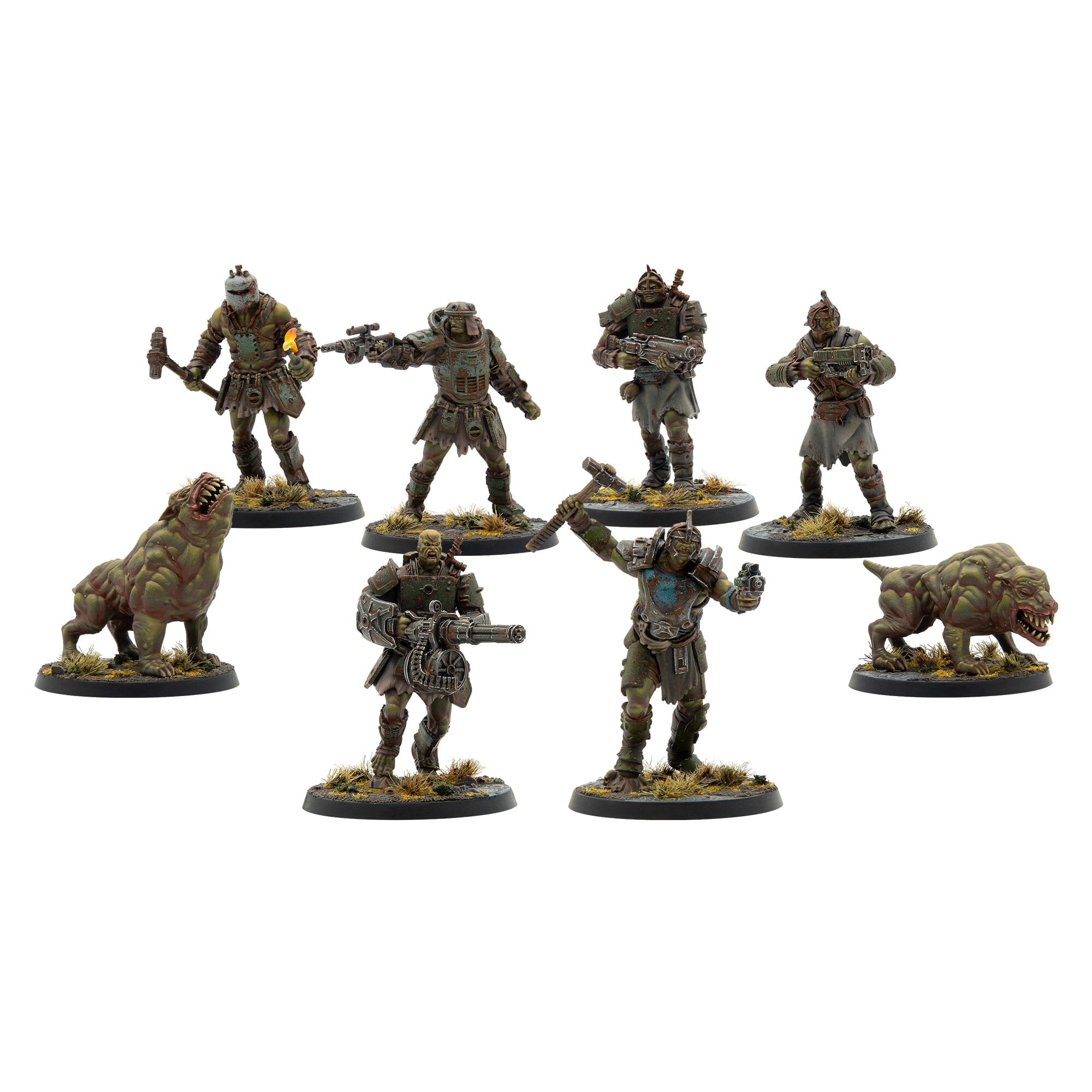 Modiphius Fallout Factions Super Mutants Core Box 8 miniature