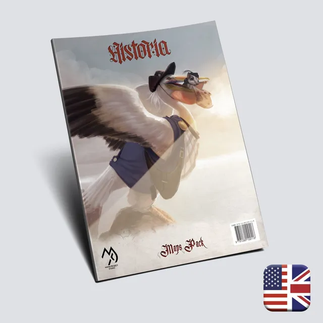 Modiphius Historia Maps Pack mappe Vesteria 14 mappe