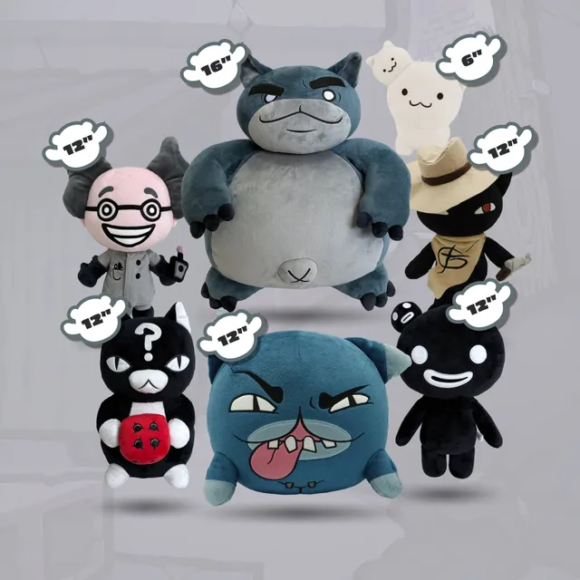 Maestro Media Mewgenics Plush Mega Bundle peluche 7 pezzi