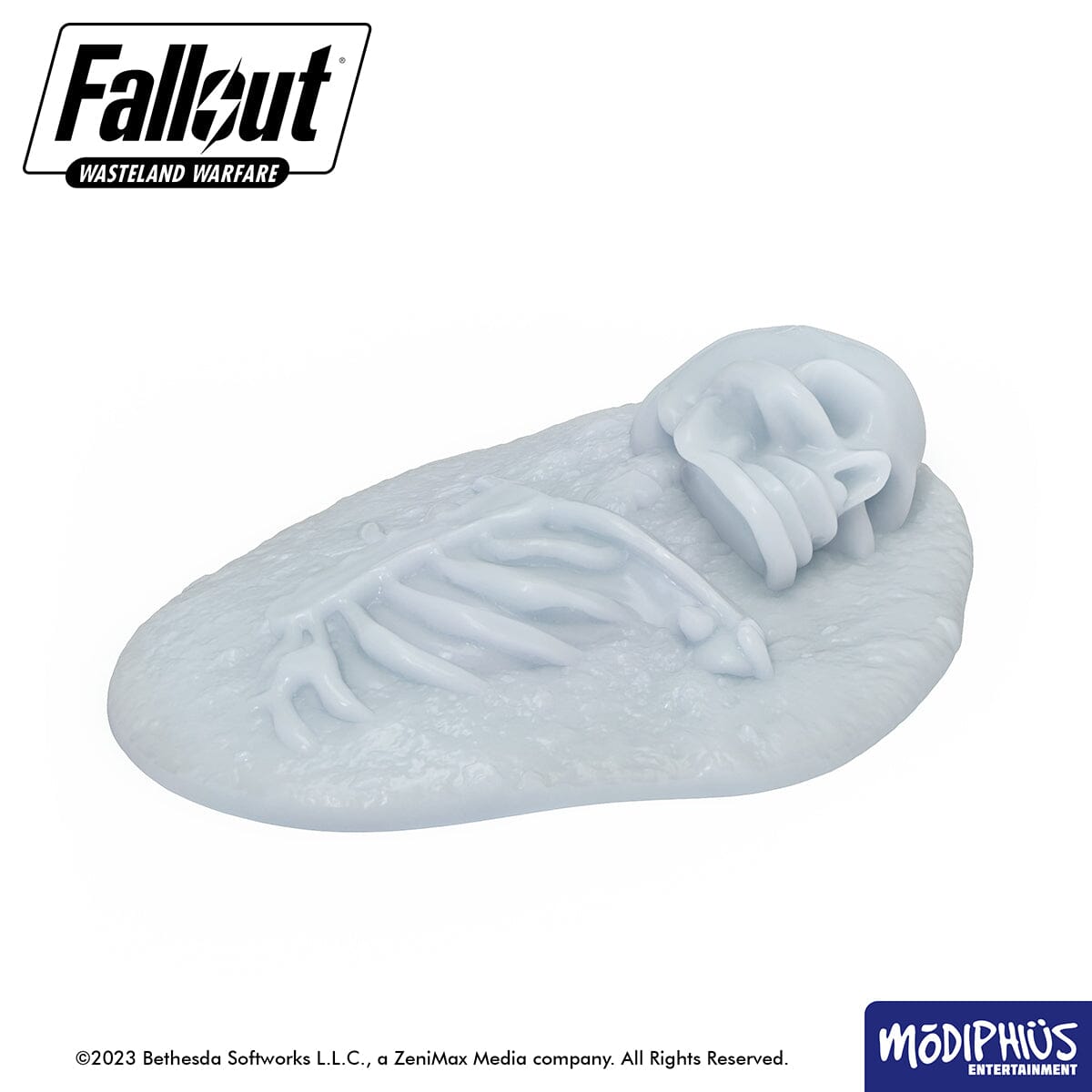 Modiphius Fallout Wasteland Warfare Skulls & Bones greebles STL