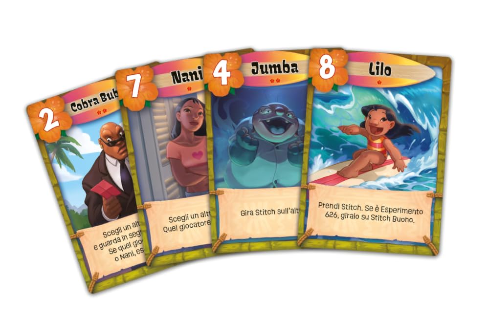 Asmodee Love Letter Rimedio per 626 gioco carte Stitch 2-5 giocatori