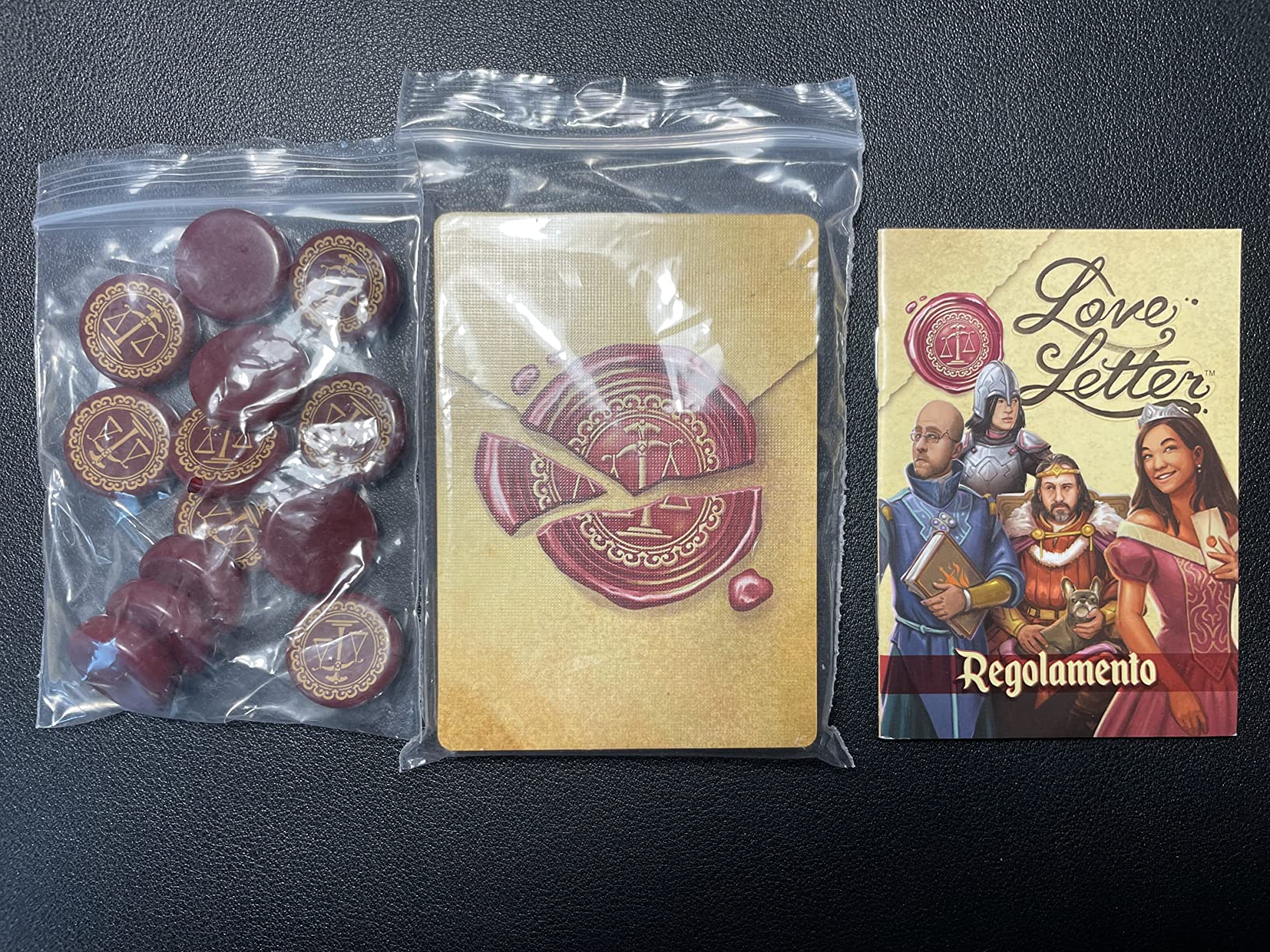 Asmodee Love Letter Gioco di Carte Bluff 2-6 giocatori italiano