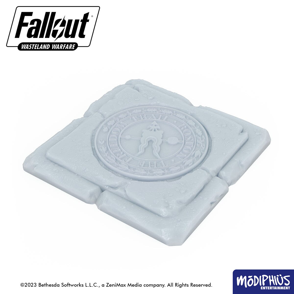 Modiphius Fallout Wasteland basing greebles slabs stones STL