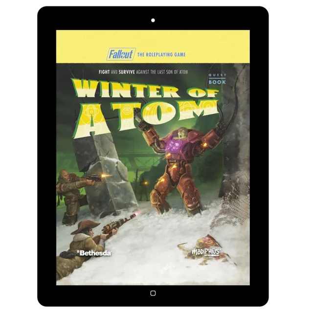 Fallout The Roleplaying Game Winter of Atom manuale PDF 248 pagine