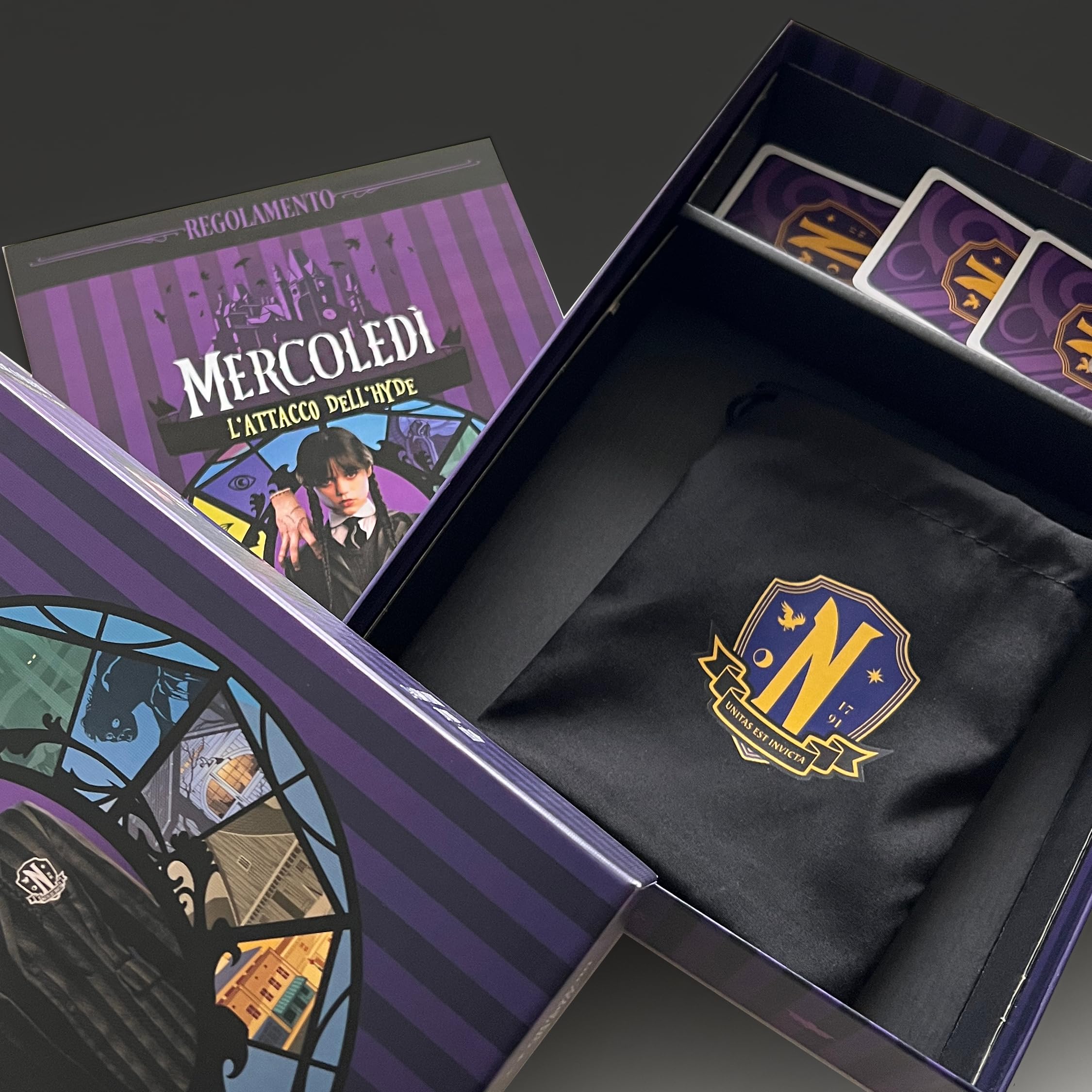 Asmodee Mercoledì L'Attacco dell'Hyde gioco collaborativo 2-4