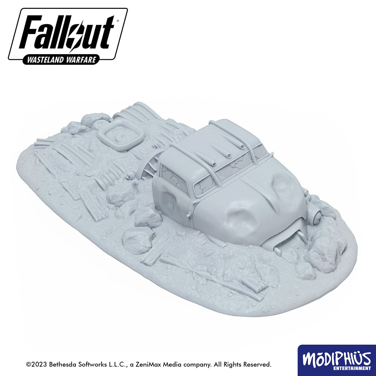 Fallout Wasteland Warfare Metal Dome terreno STL stampa 3D