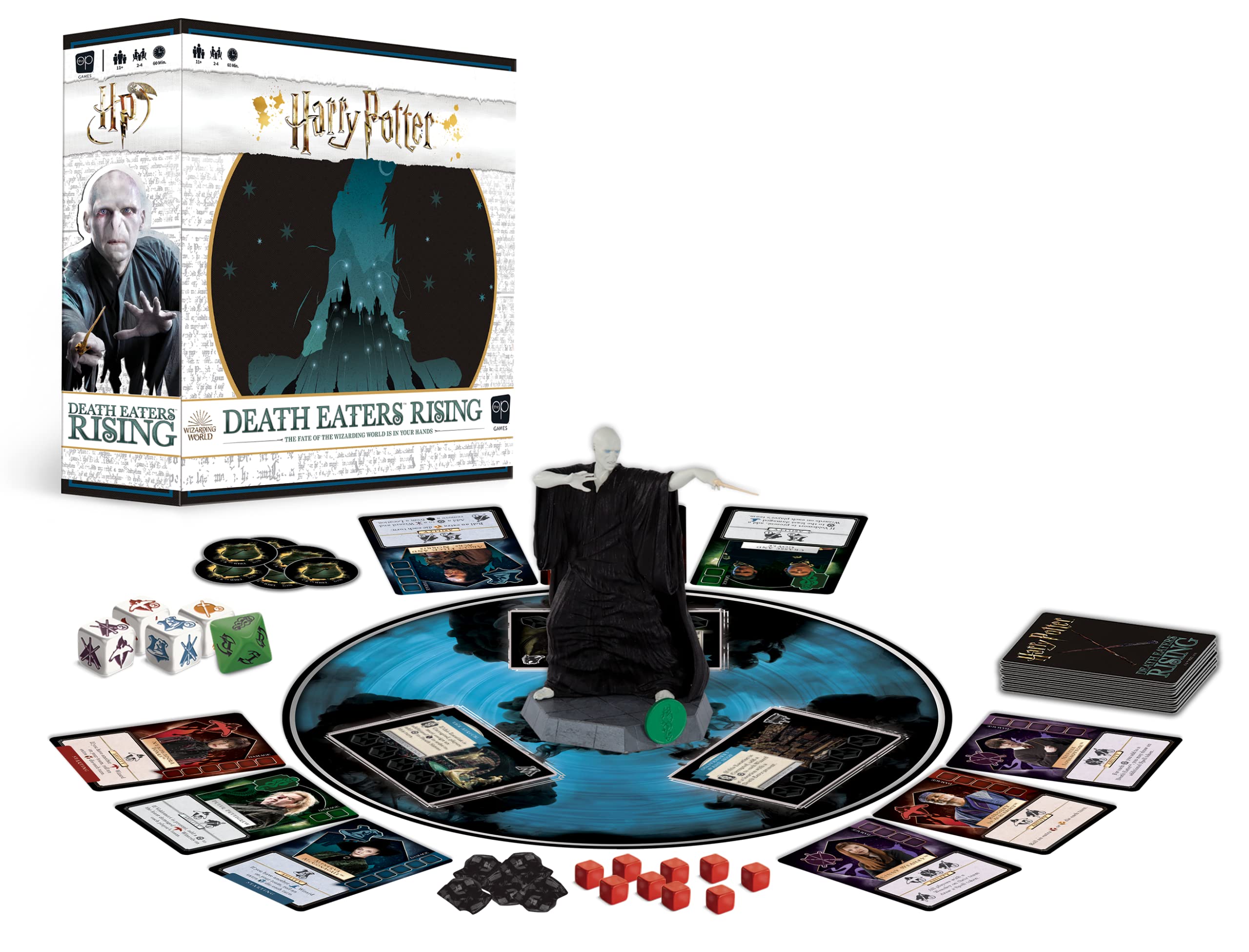 Asmodee Harry Potter Ascesa dei Mangiamorte gioco da tavolo dadi