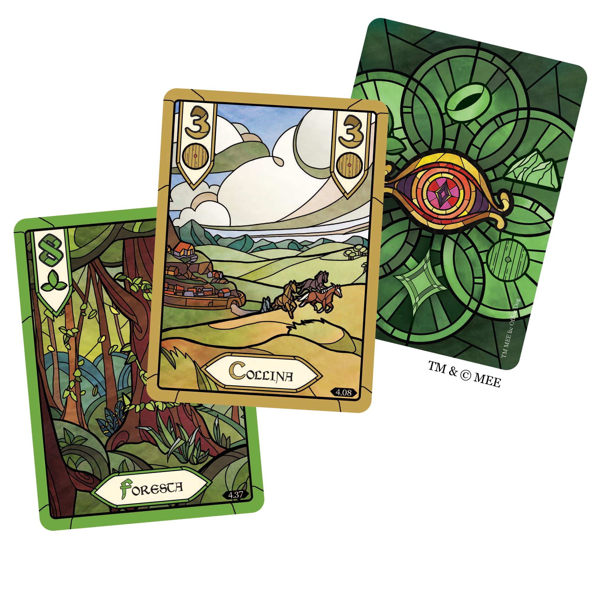 Asmodee Le Due Torri Signore Anelli gioco di carte 1-4 giocatori