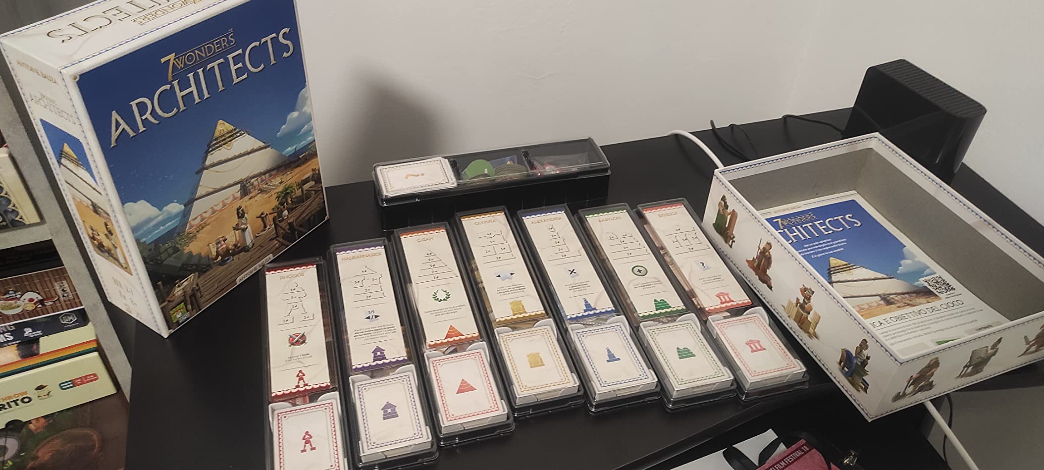Asmodee 7 Wonders Architects Gioco Base Gioco da Tavolo