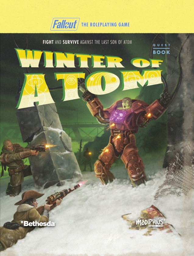 Fallout The Roleplaying Game Winter of Atom manuale PDF 248 pagine