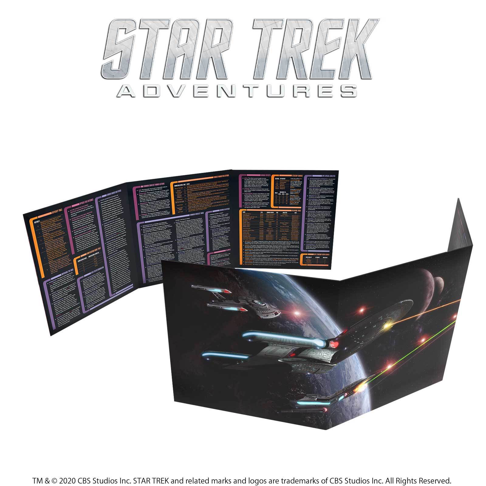 Modiphius Star Trek Adventures schermo del master GDR