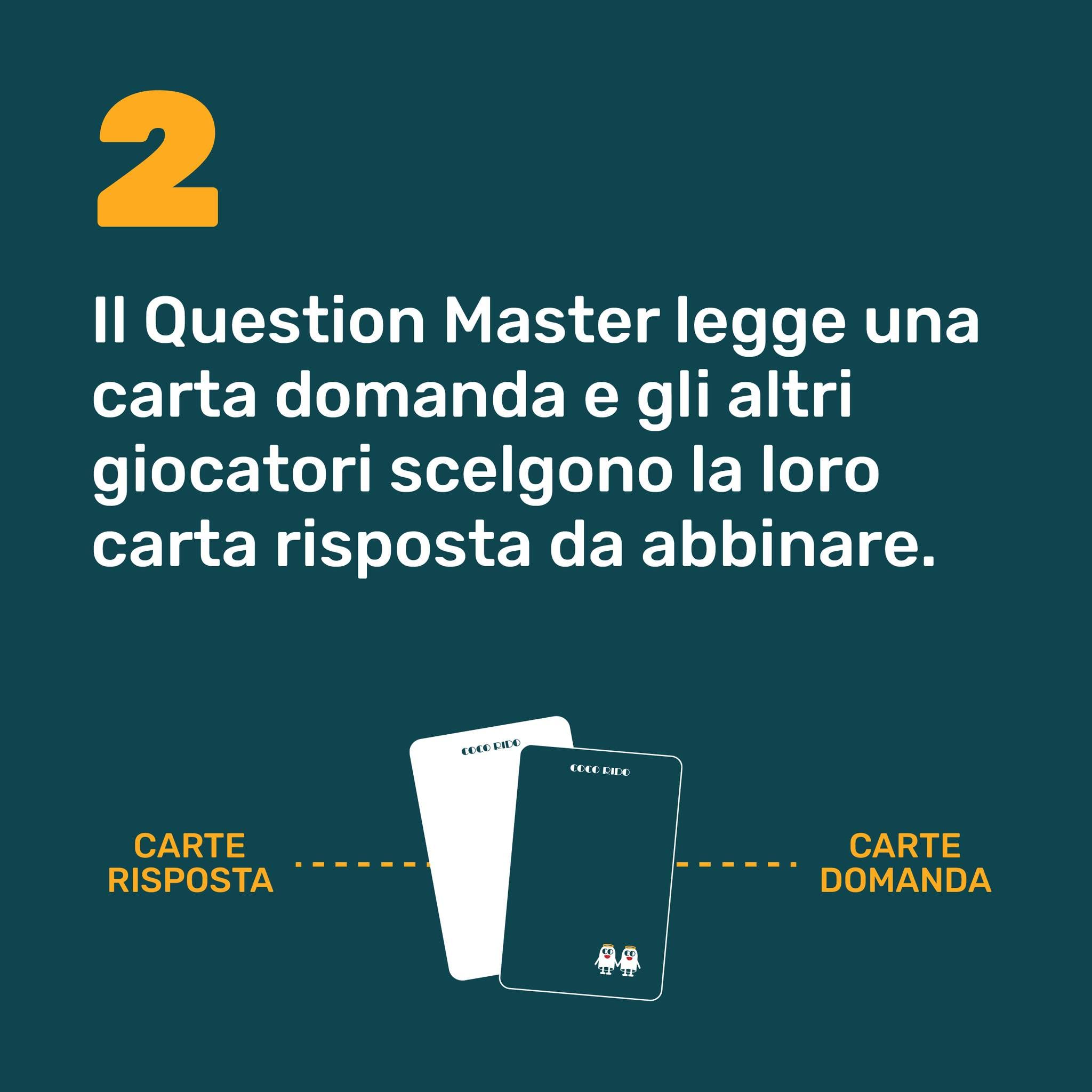 Coco Rido La Vendemmia 2.0 gioco di carte party 3-10 giocatori