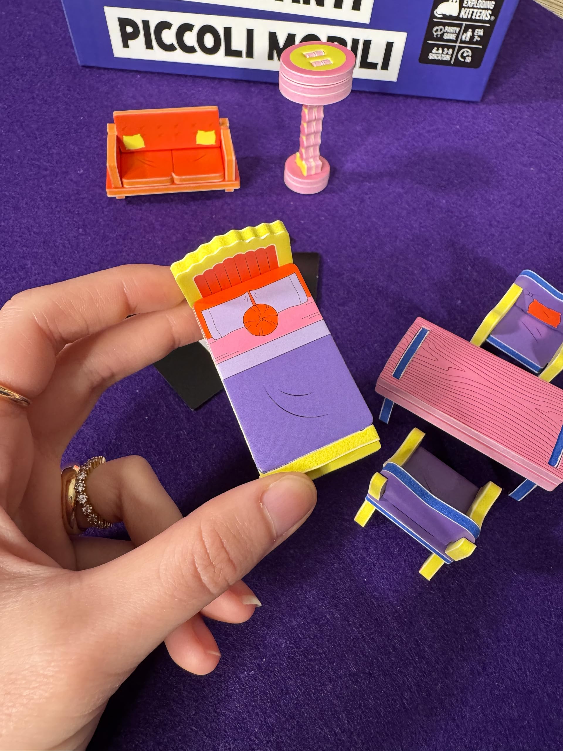 Asmodee Mani Giganti Piccoli Mobili gioco destrezza 3-8 giocatori