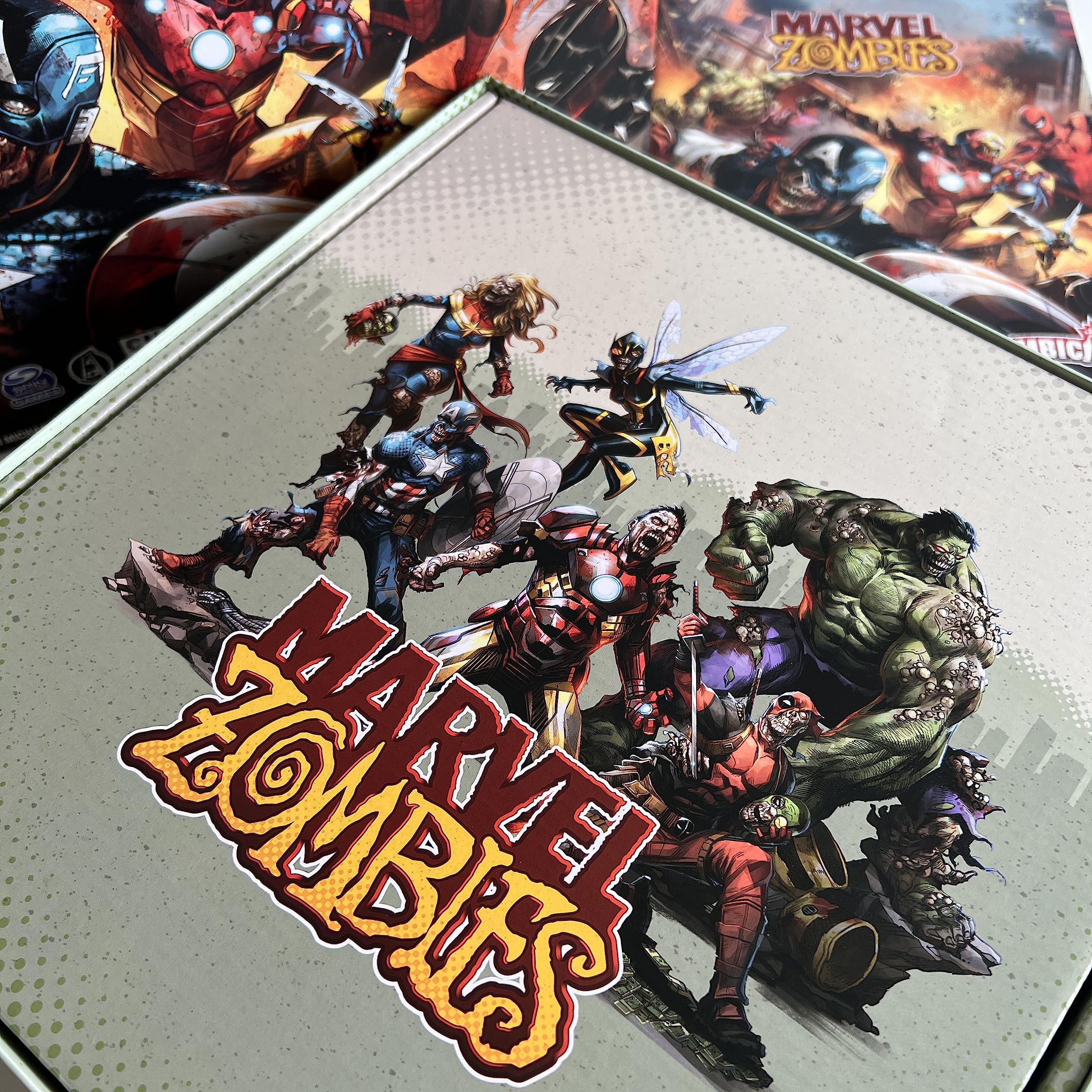 Asmodee Marvel Zombies gioco da tavolo cooperativo italiano