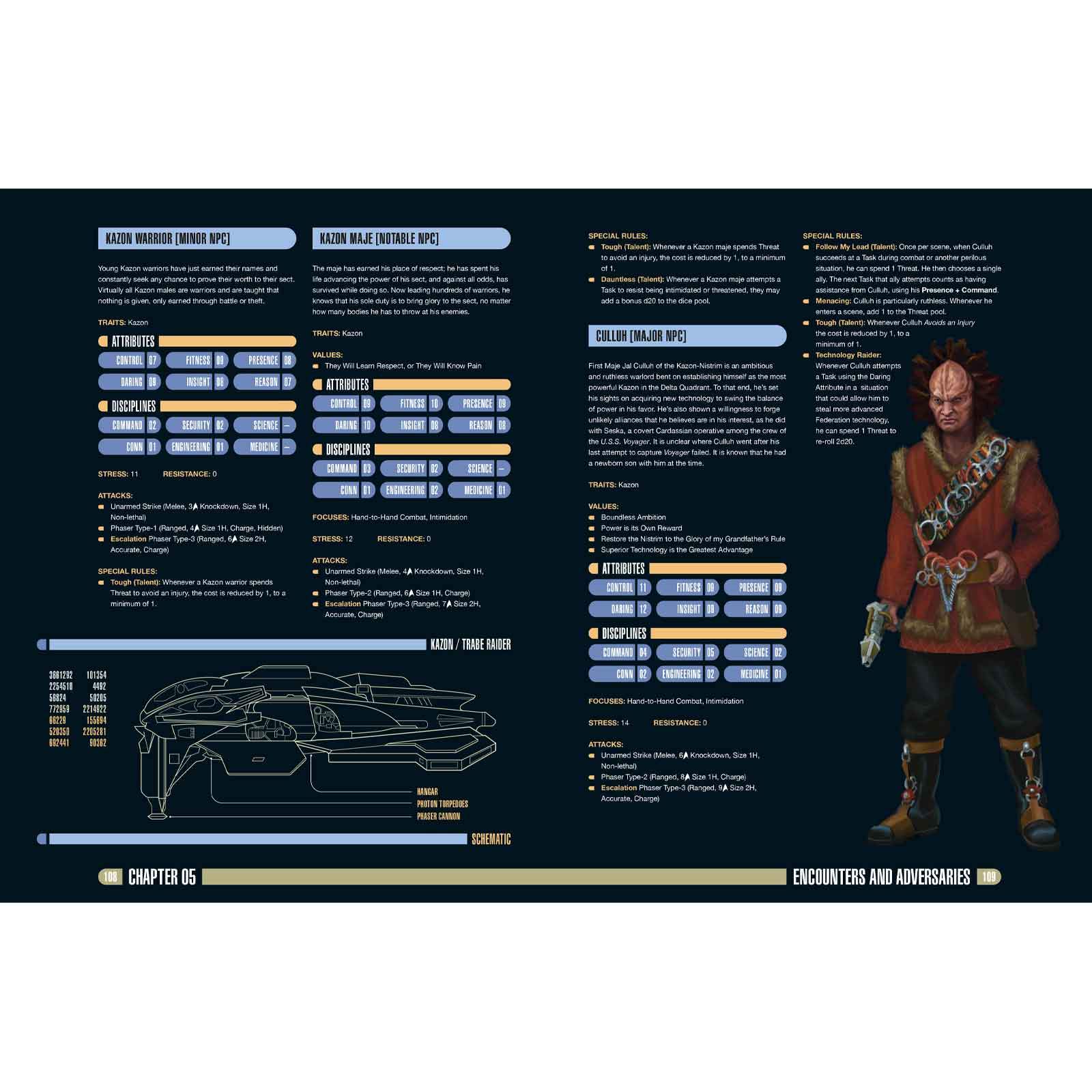 Modiphius Star Trek Adventures Delta Quadrant sourcebook PDF