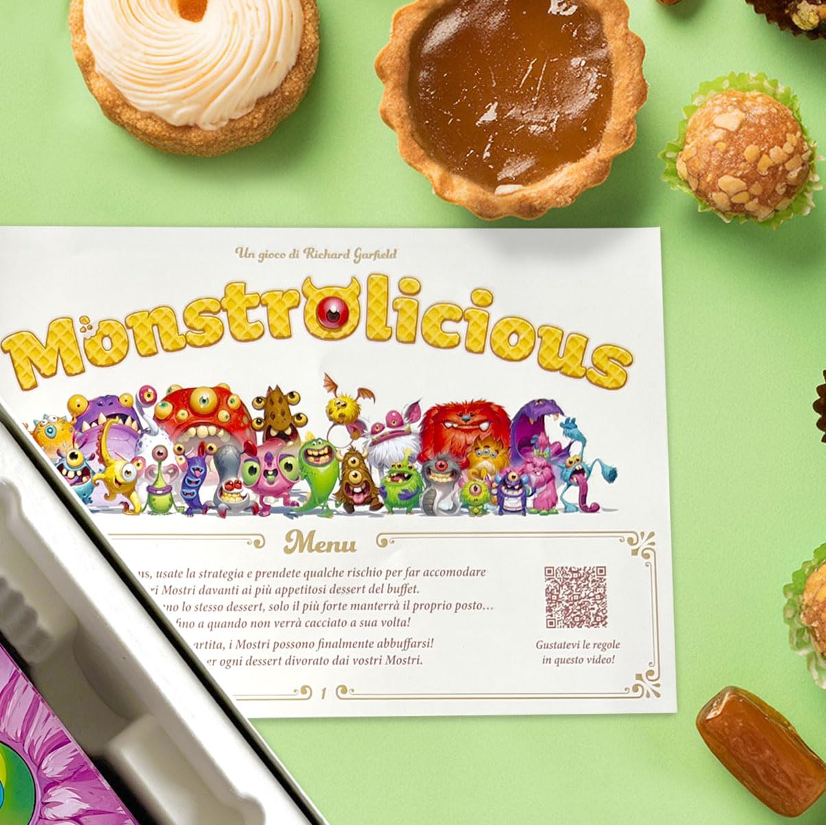 Asmodee Monstrolicious gioco tavolo 2 giocatori 7+