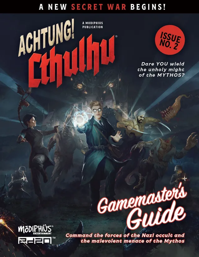 Modiphius Achtung! Cthulhu Gamemaster's Guide manuale PDF