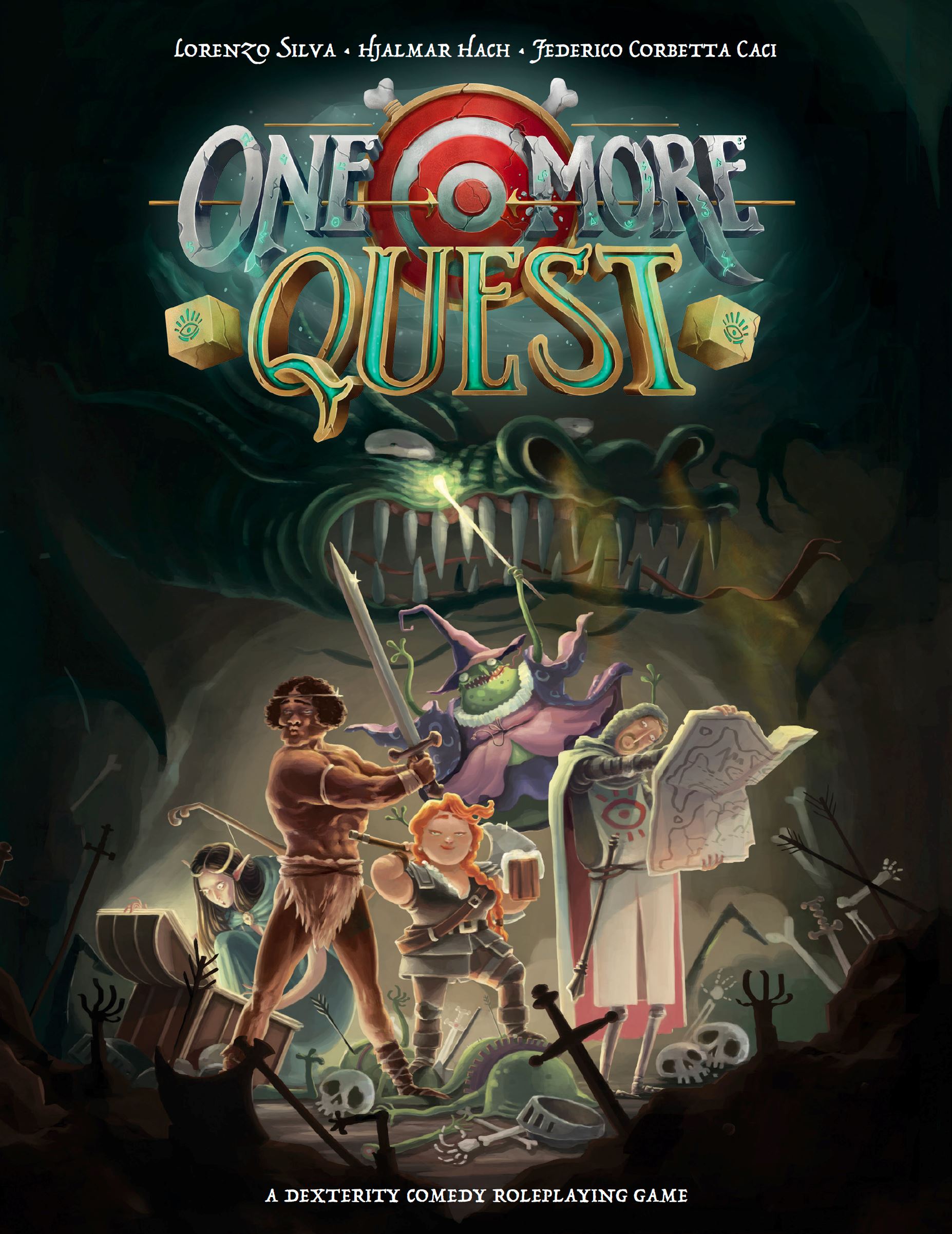 Modiphius One More Quest Manuale Base GDR PDF Comico