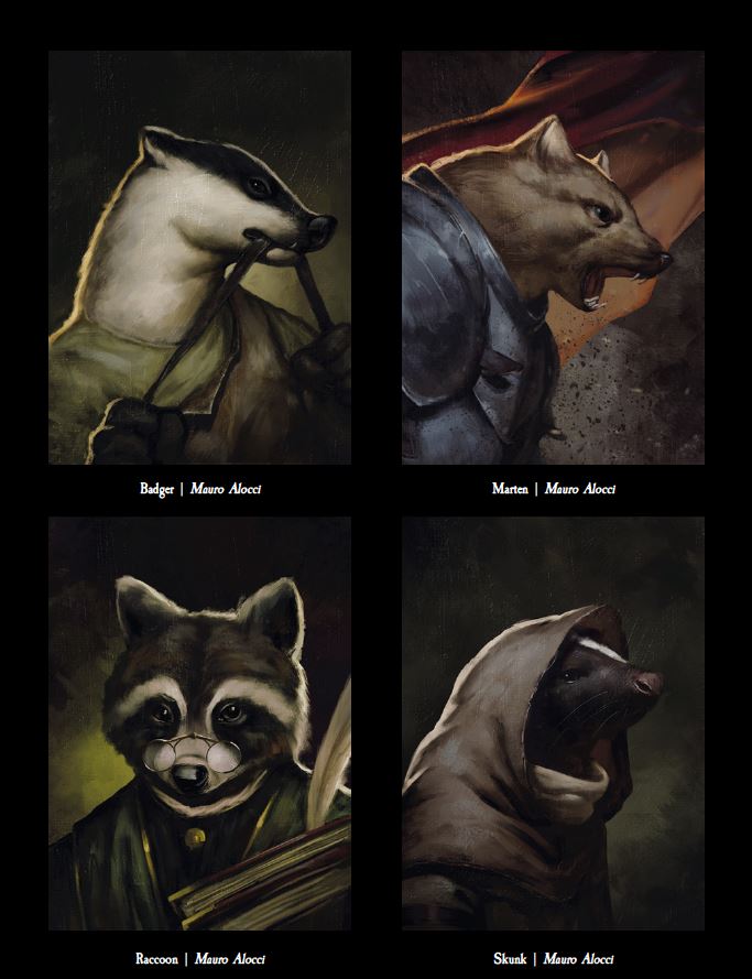 Modiphius Historia Artbook PDF gioco di ruolo Vesteria