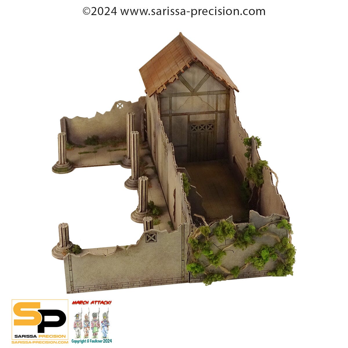 Modiphius Cohors Cthulhu Villa Honorius Ruin scenario MDF