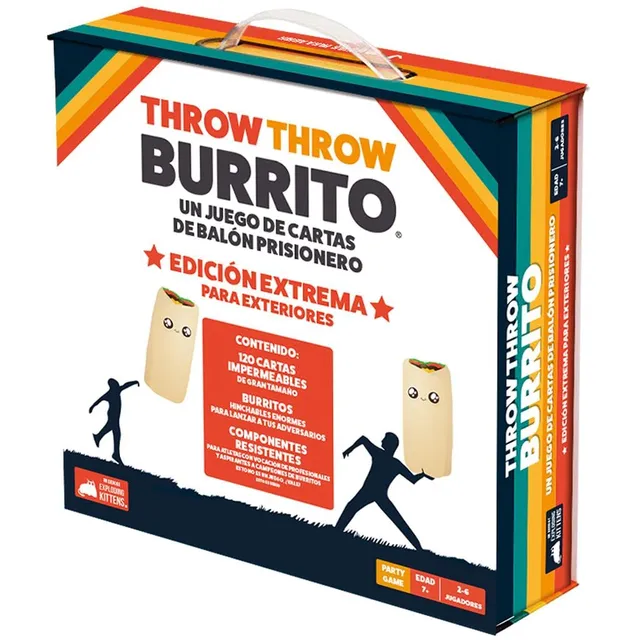 Exploding Kittens Throw Burrito gioco carte ed. spagnola