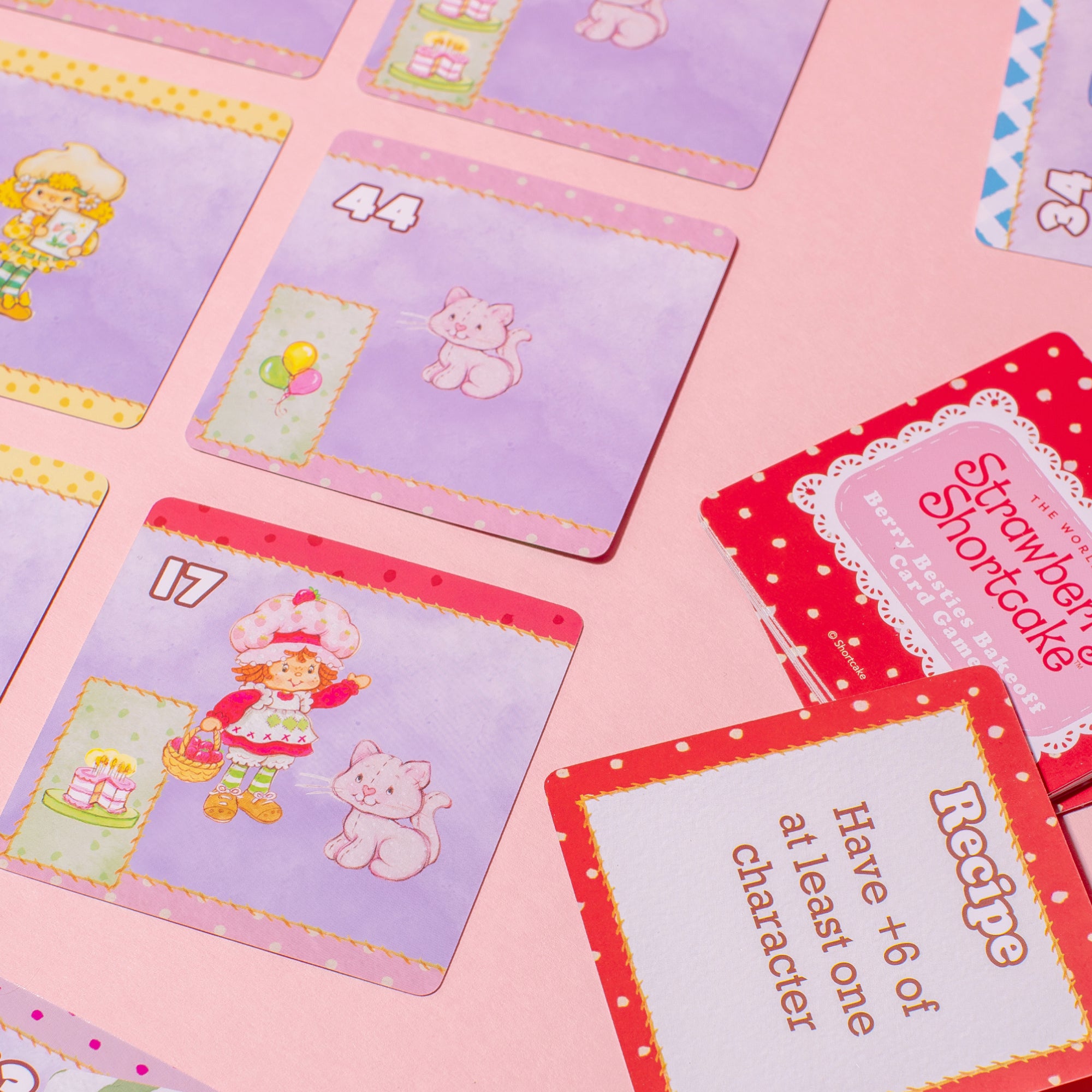 Maestro Media Strawberry Shortcake Berry Besties Gioco Carte 8+