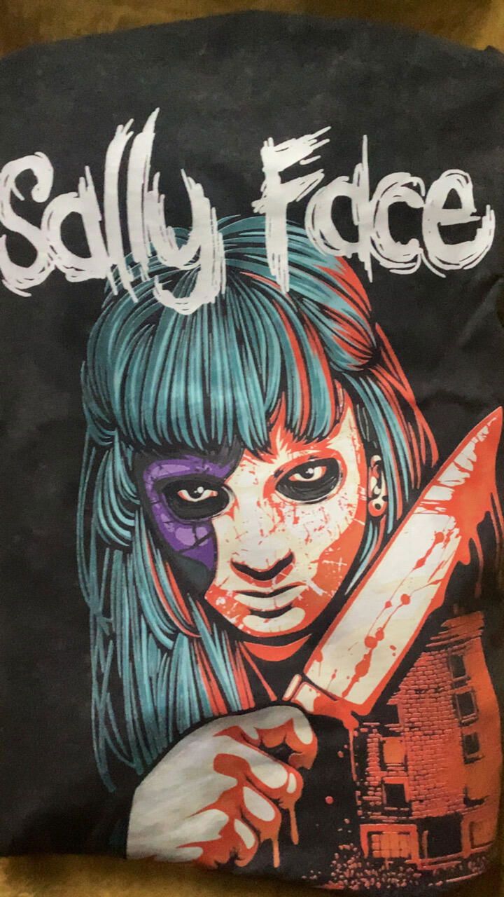 Maestro Media Sally Face Massacre at Addison Apartments maglietta taglia L