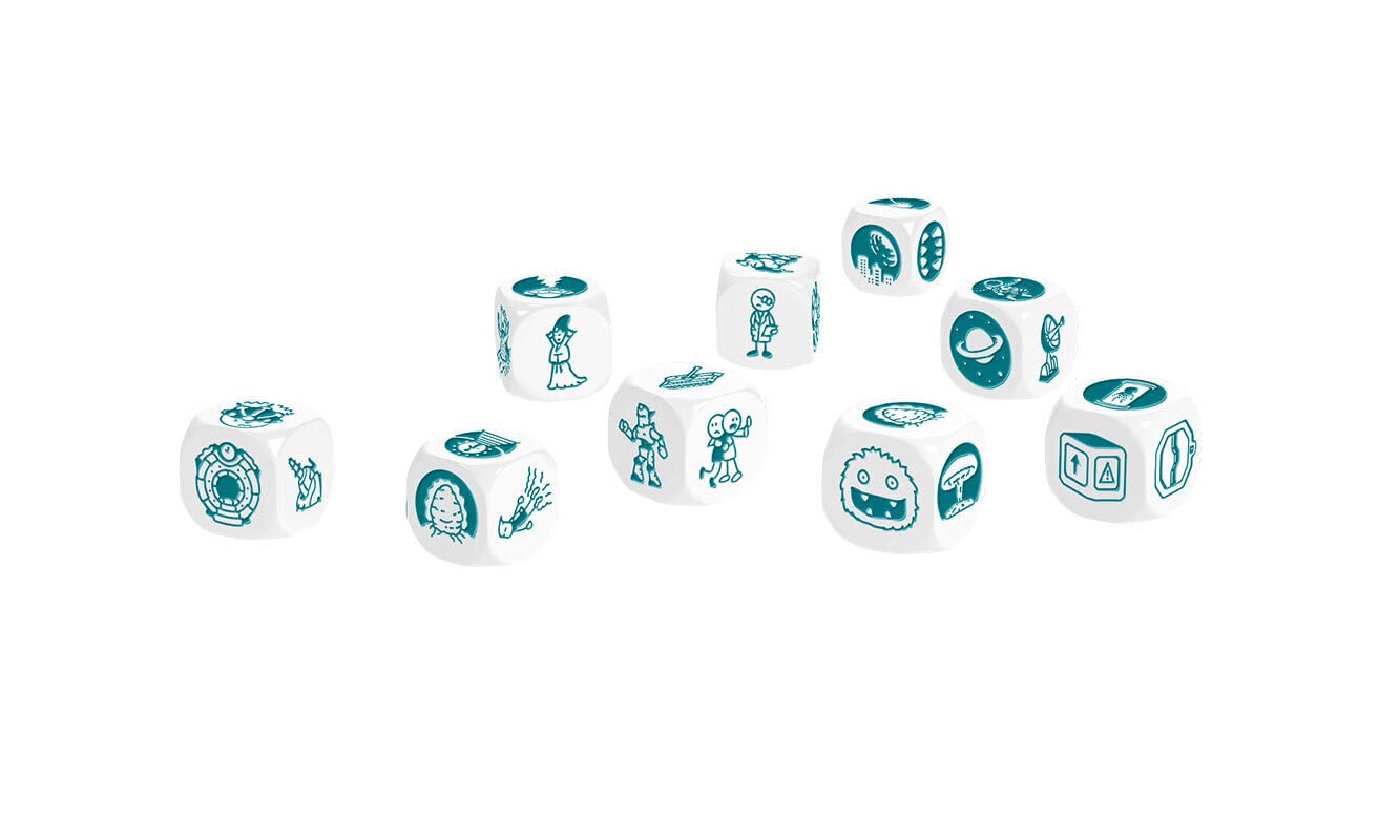 Asmodee Rory's Story Cubes Astro Gioco di Dadi Italiano 8085