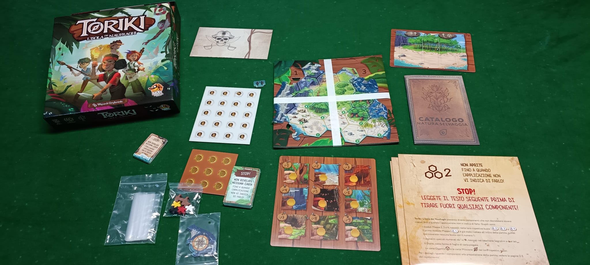 Asmodee Toriki L'Isola dei Naufraghi gioco tavolo cooperativo 1-4