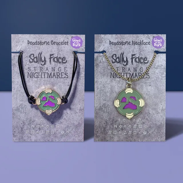 Maestro Media Apparel Sally Face Deadstone collana e bracciale