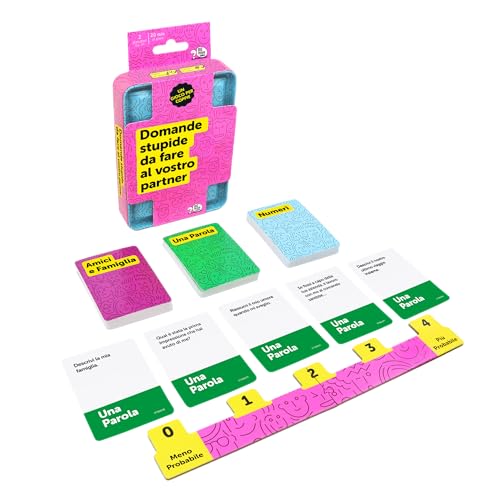 Asmodee Domande Stupide per Partner carte da gioco per coppie