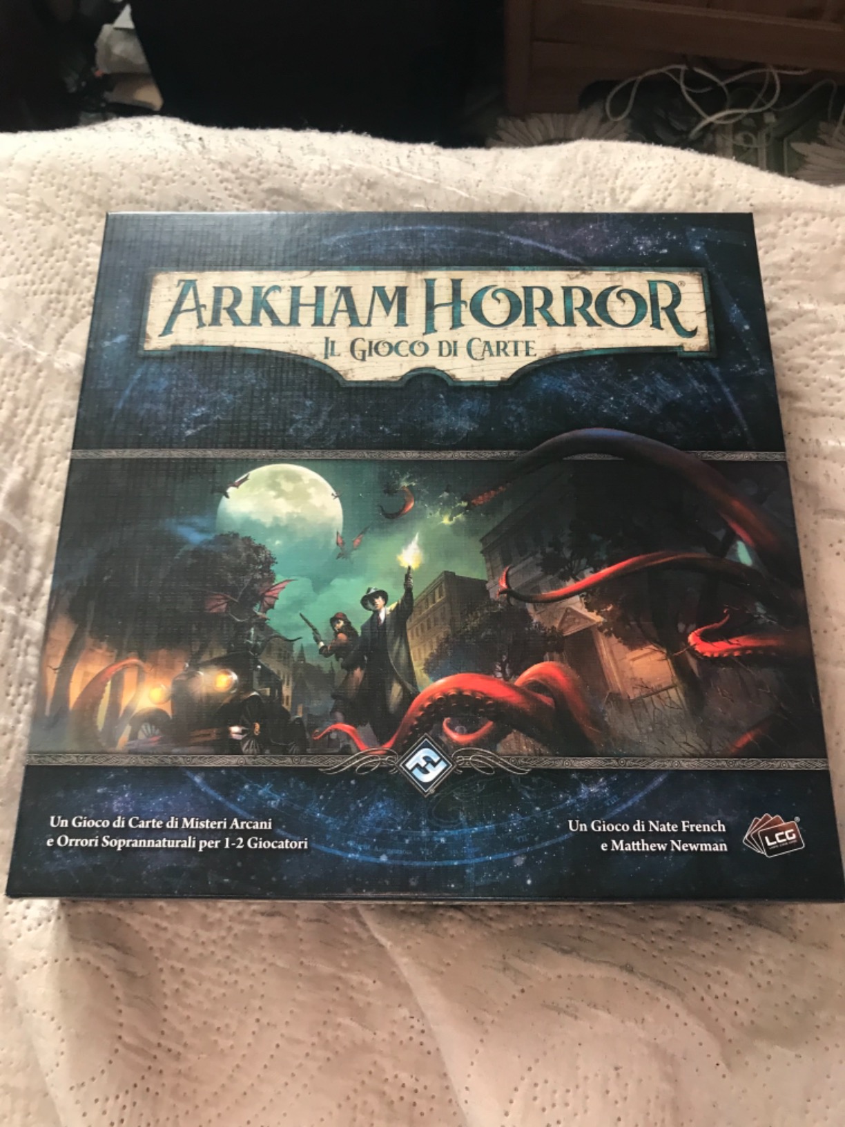 Arkham Horror Il Gioco di Carte base LCG cooperativo 1-2 giocatori
