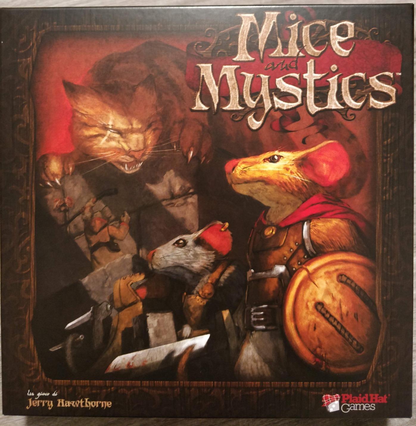 Mice and Mystics Gioco Tavolo Cooperativo Italiano 1-4 Giocatori
