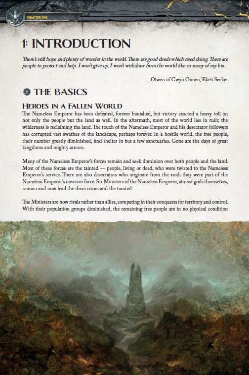 Modiphius Out of the Ashes manuale gioco di ruolo cartaceo