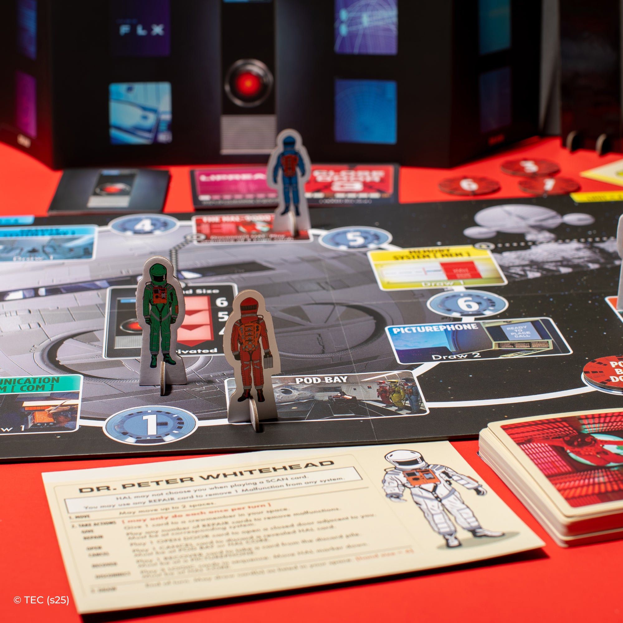 Maestro Media 2001: A Space Odyssey gioco da tavolo HAL 1 contro tutti