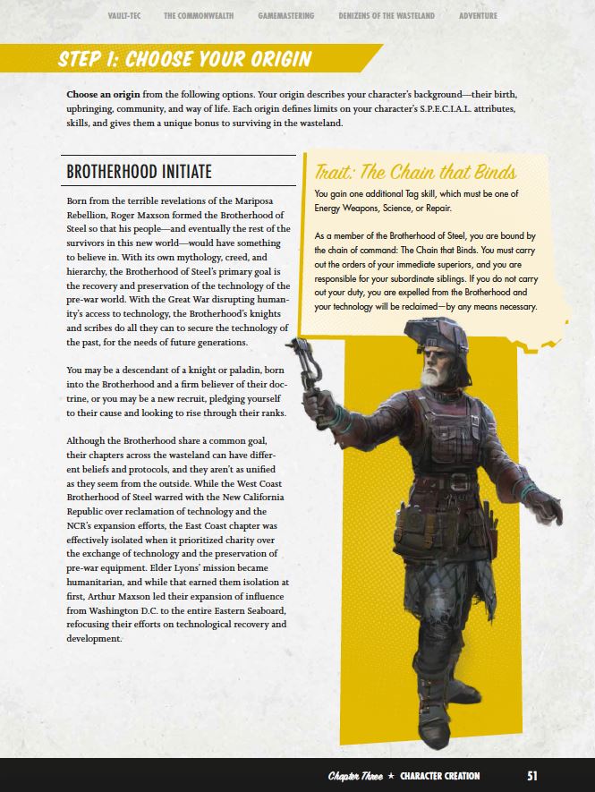 Modiphius Fallout RPG Core Rulebook pdf manuale 438 pagine 2d20