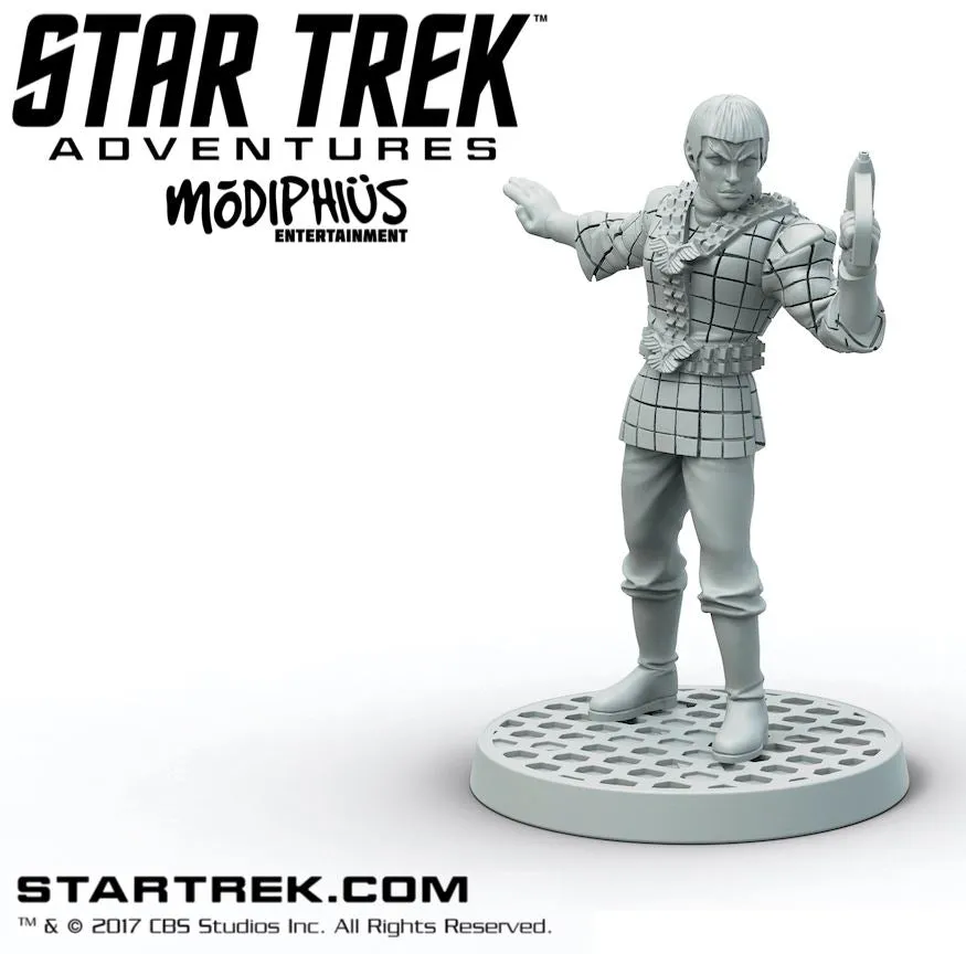 Modiphius Star Trek Adventures miniatura comandante romulana STL