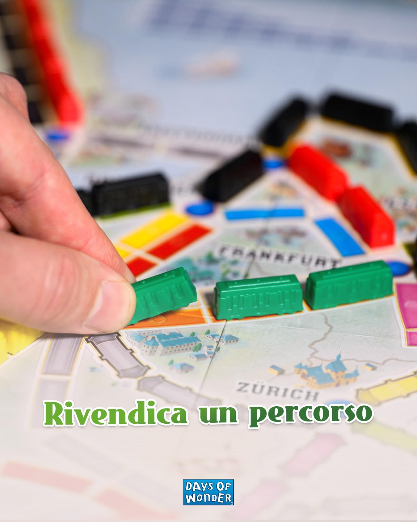 Asmodee Ticket to Ride Europa Nuova Gioco da Tavolo 2-5 Giocatori