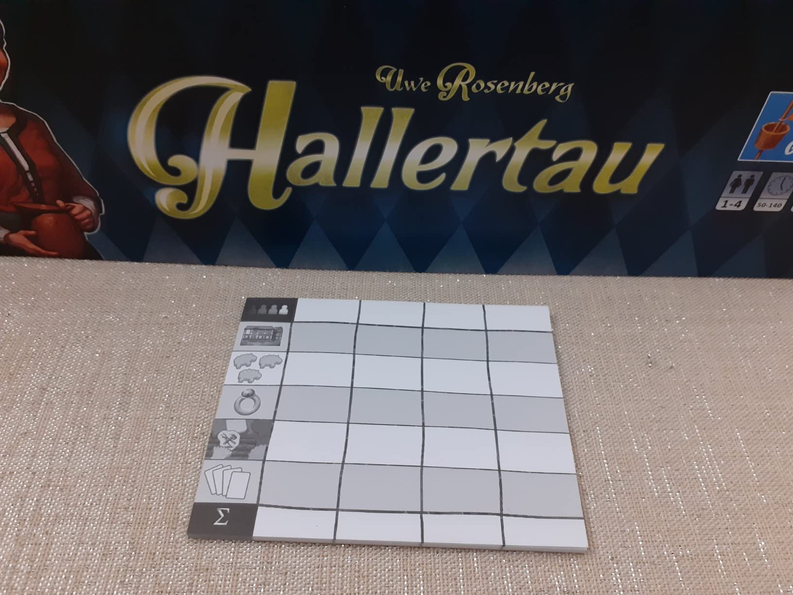 Asmodee Hallertau gioco da tavolo gestionale 1-4 giocatori