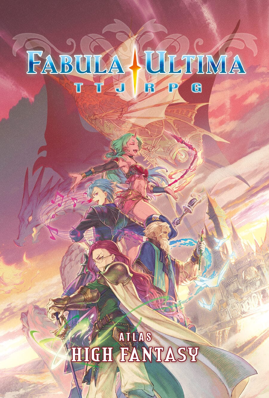 Fabula Ultima Atlas High Fantasy manuale PDF 200 pagine