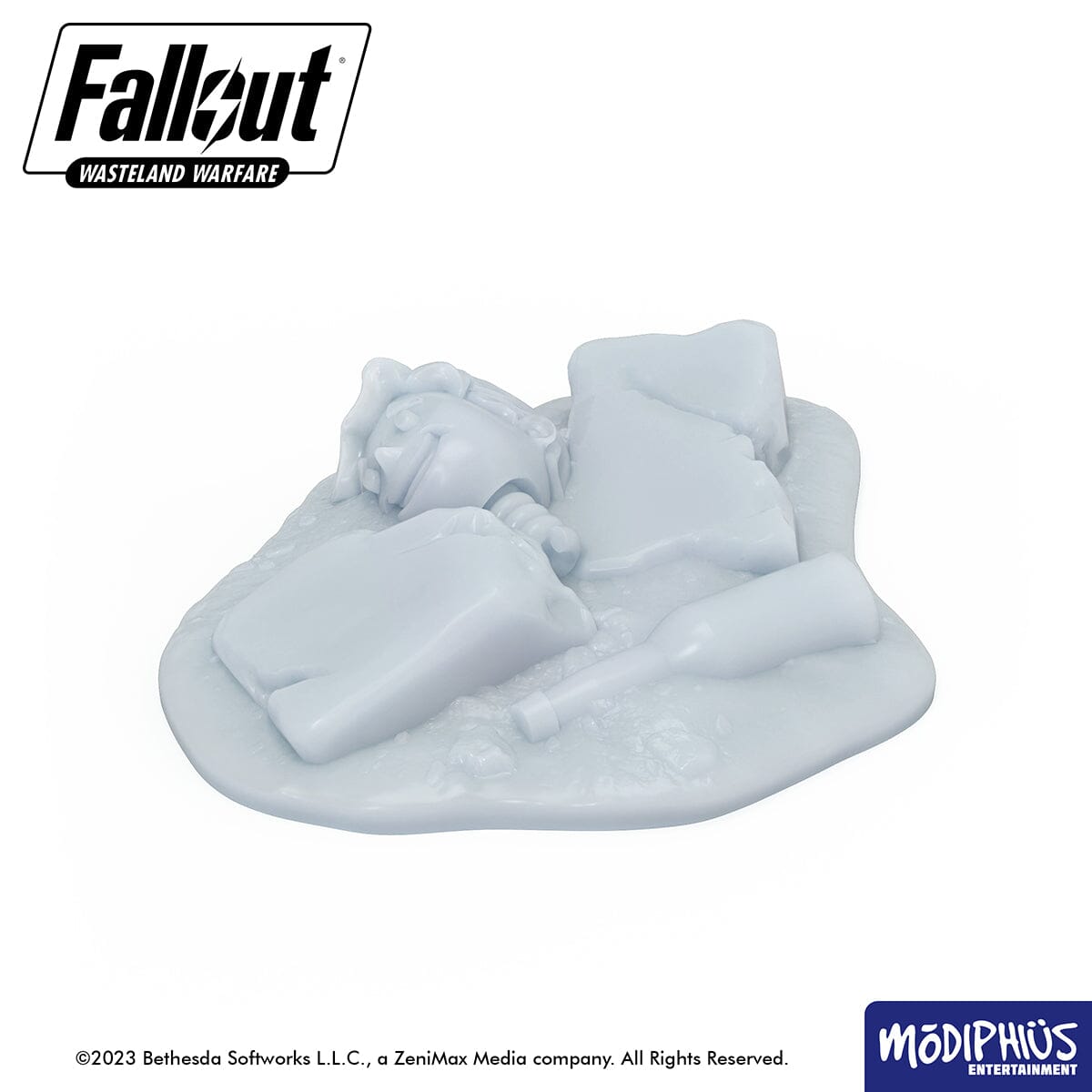 Modiphius Fallout Wasteland Warfare Downtown Debris file STL 10 pz