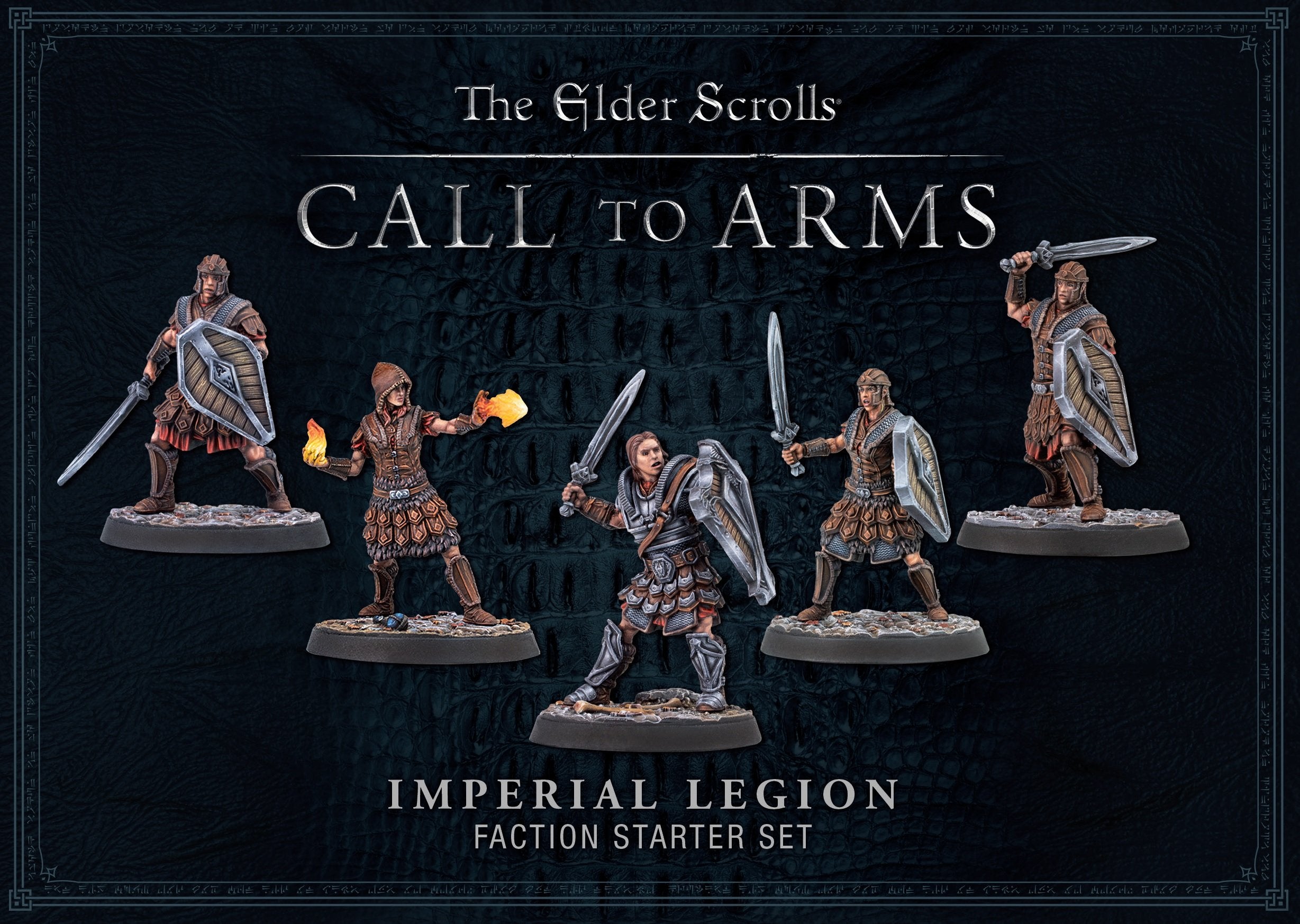 Modiphius Elder Scrolls Call to Arms Starter Legione Imperiale plastica